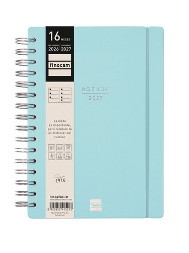 [627400427] AGENDA ESCOLAR 26-27 E10 SVH 16M AZUL ESPIRAL