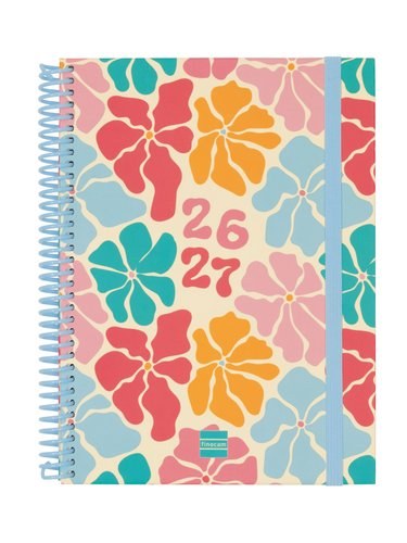 [536140427] AGENDA ESCOLAR 26-27 4º SVH DIVA SPRING ESPIRAL