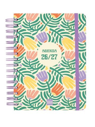 [537070527] AGENDA ESCOLAR 26-27 4º DP COSMO GARDEN ESPIRAL
