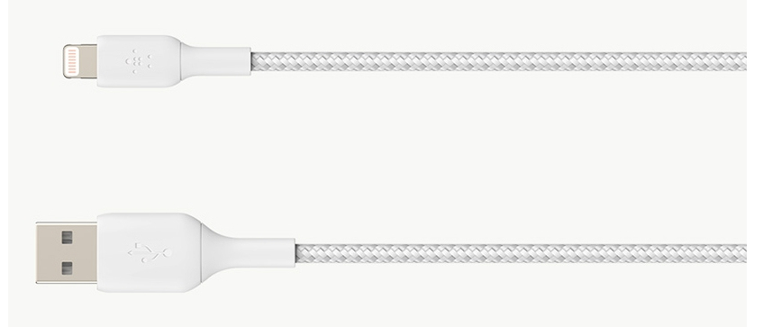 CAA002BT1MWH cable de conector Lightning 1 m Blanco
