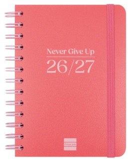 AGENDA ESCOLAR 26-27 4º DP COSMO ROJO ESPIRAL