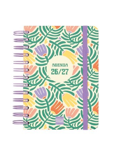 [537030527] AGENDA ESCOLAR 26-27 8º DP COSMO GARDEN ESPIRAL