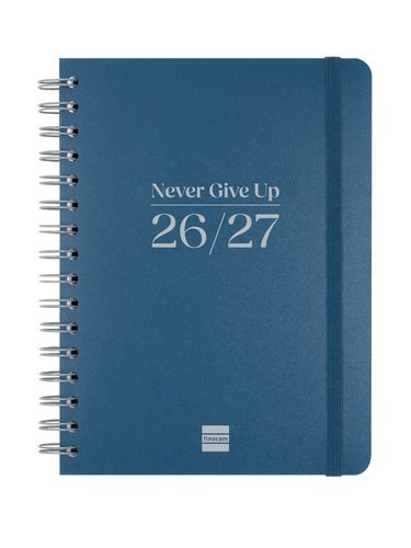 [537050827] AGENDA ESCOLAR 26-27 4º SVH COSMO AZUL ESPIRAL