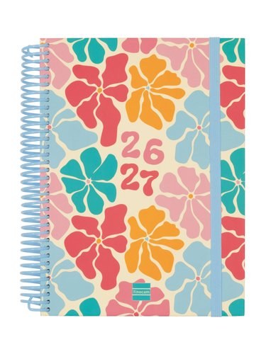 [536160427] AGENDA ESCOLAR 26-27 4º DP DIVA SPRING ESPIRAL