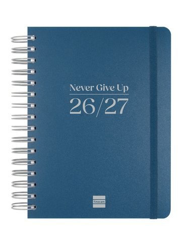 AGENDA ESCOLAR 26-27 4º DP COSMO AZUL ESPIRAL