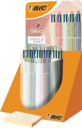 Exp 30 boligrafo 4 colores mineral tones punta 1mm.