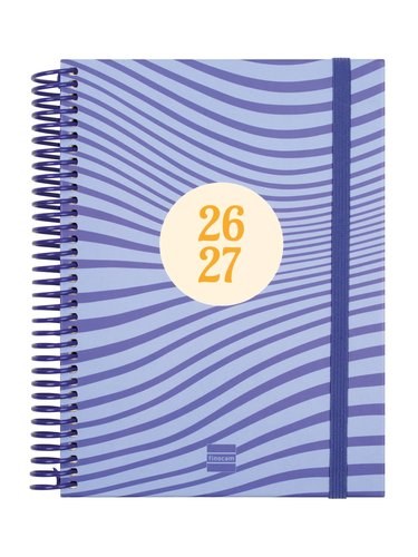 AGENDA ESCOLAR 26-27 4º DP DIVA OLAS ESPIRAL