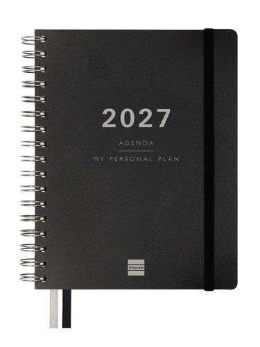 [626600127] AGENDA ESCOLAR 26-27 4º SVV 16M TEMPUS NEGRO ESPIRAL