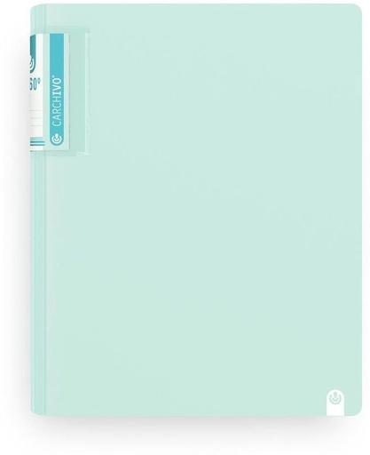 CARPETA ANILLAS A4 2 ANILLAS 40MM FOAM SOFT MENTA