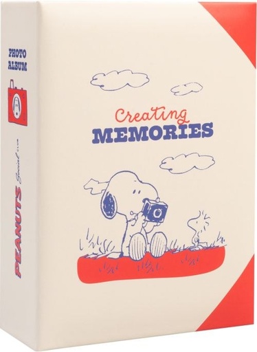 ALBUM DE FOTOS 100 BOLSILLOS 10X15CM SNOOPY FRIENDSHIP