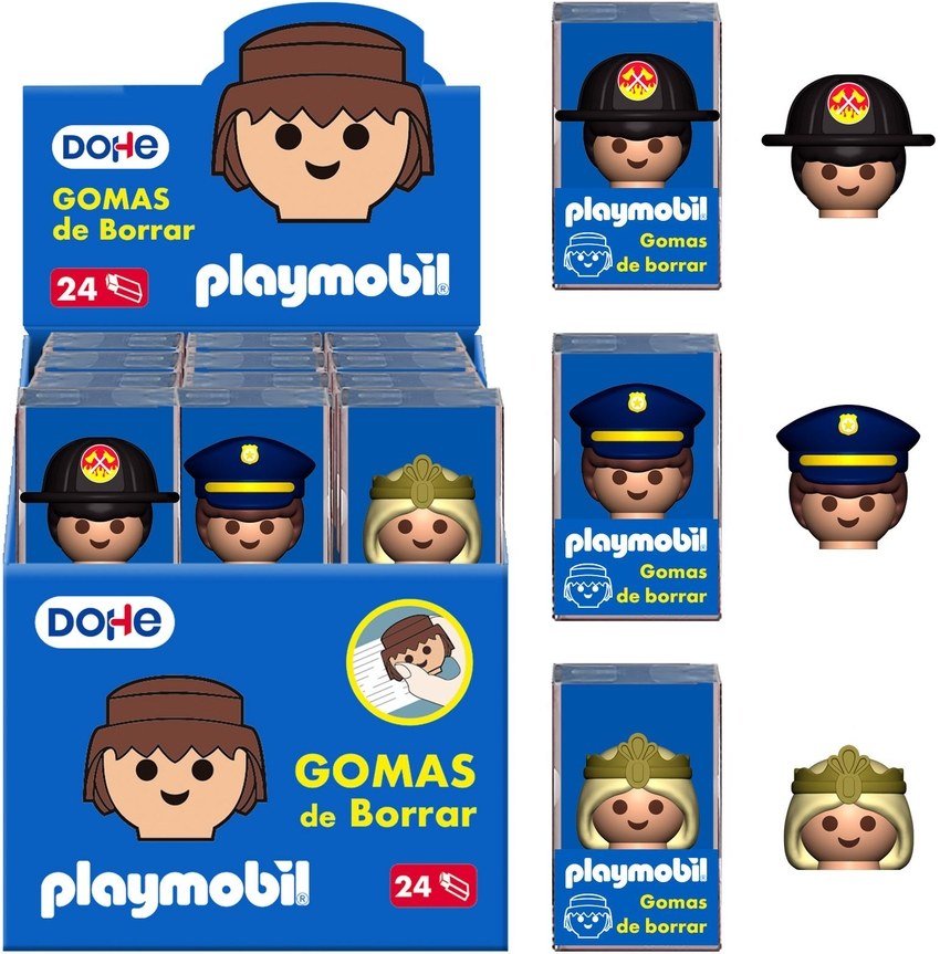 EXP 24 GOMAS DE BORRAR  PLAYMOBIL