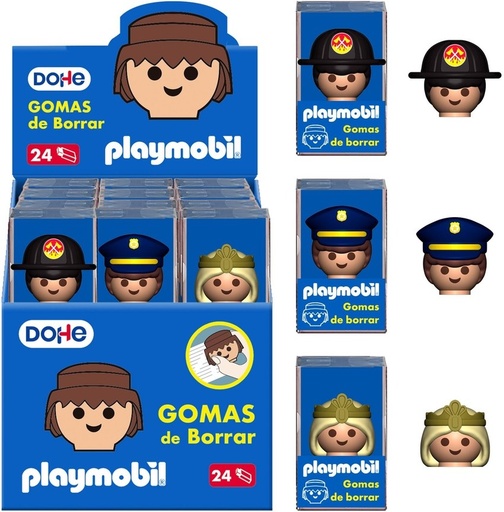 EXP 24 GOMAS DE BORRAR  PLAYMOBIL