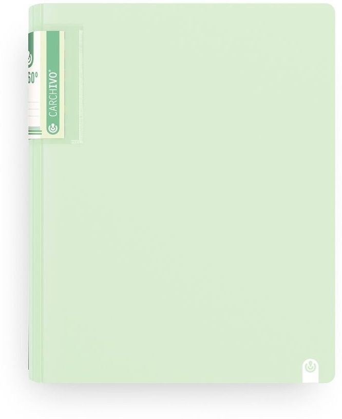 CARPETA ANILLAS A4 2 ANILLAS 40MM FOAM SOFT VERDE