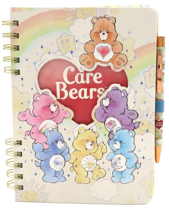 CUADERNO A5 CON PEGATINAS OSOS AMOROSOS