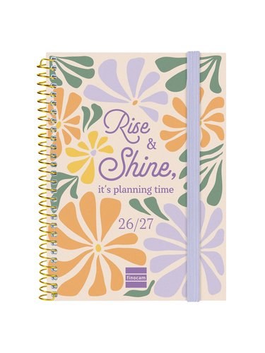 AGENDA ESCOLAR 26-27 8º SVH SEC SHINE ESPIRAL