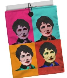 Funda acolchada para libros rosalia warhol 21x28cm