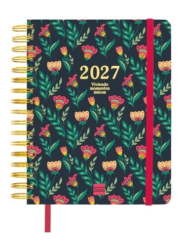 AGENDA ESCOLAR 26-27 4º SVH 16M VITAE VERDE ESPIRAL