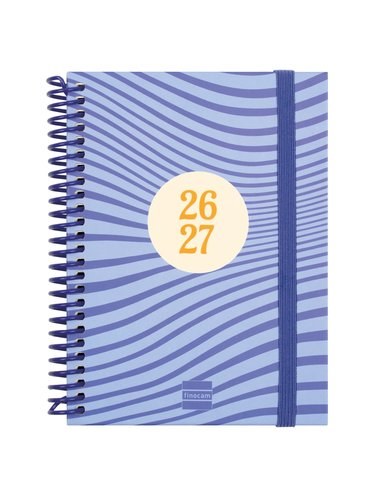 AGENDA ESCOLAR 26-27 8º SVH DIVA OLAS ESPIRAL