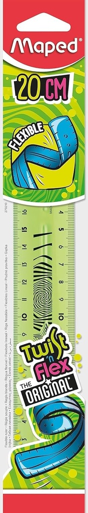C/20 regla flexible 20 cm twist'n flex maped