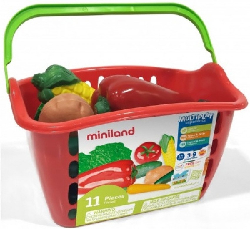 CESTA DE HORTALIZAS 11 PIEZAS