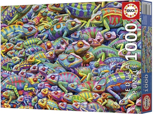 PUZZLE 1000 PIEZAS CAOS CAMALEONICO