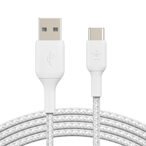 [CAB002BT2MWH] BoostCharge cable USB 2 m USB A USB C Blanco