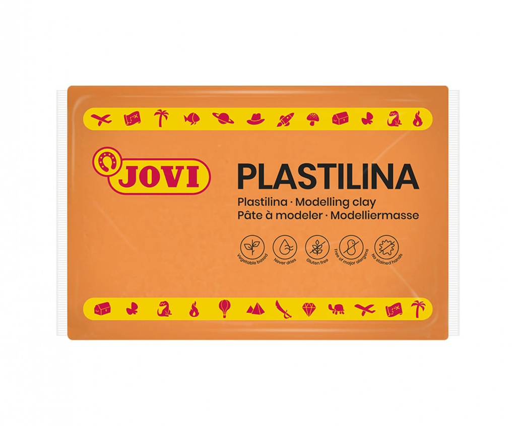 PLASTILINA Pasta de modelar 5,25 kg Naranja 1 pieza(s)