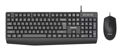 [SPT6237B/85] 2000 series SPT6237B/85 teclado Ratón incluido Universal USB QWERTY Negro