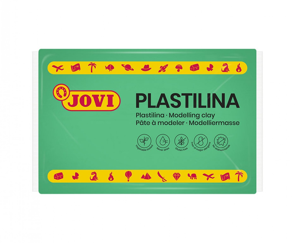 PLASTILINA Pasta de modelar 5,25 kg Verde claro 1 pieza(s)
