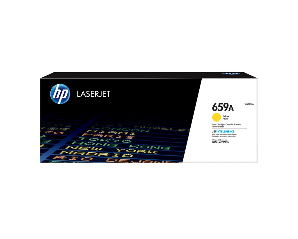 LaserJet Cartucho de tóner Original 659A amarillo