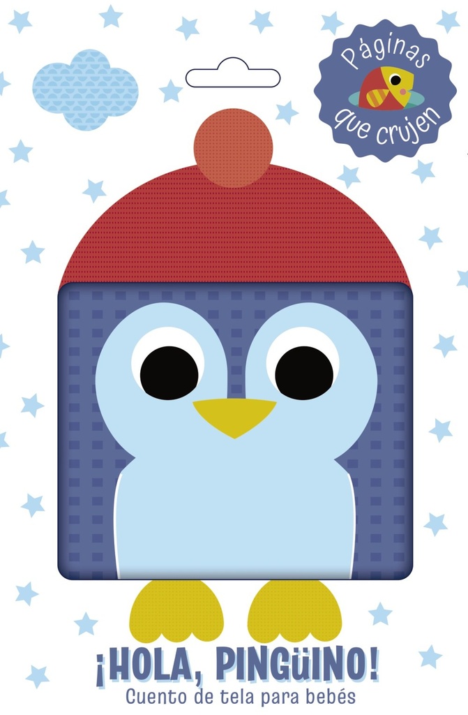 íHola, pingüino! Cuento de tela para bebés