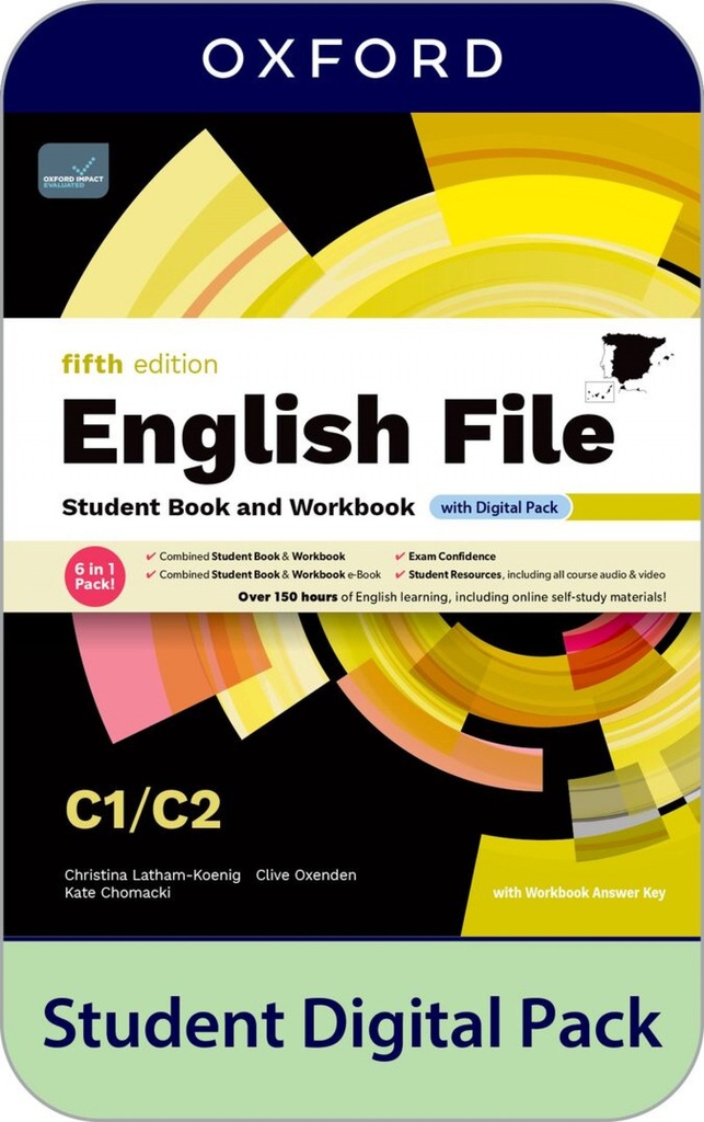 ENGLISH FILE C1.2 5A.ED. STUDENT+WORKBOK+KEY