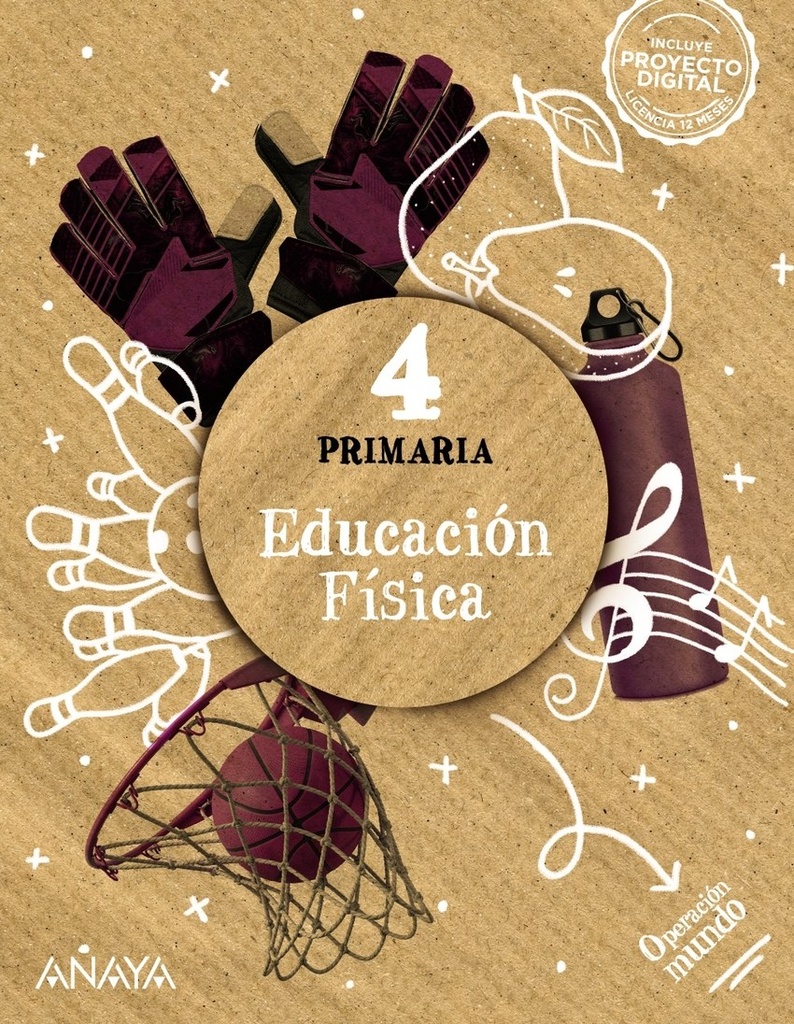 EDUCACIÓN FÍSICA 4ºPRIMARIA. OPERACIÓN MUNDO 2023