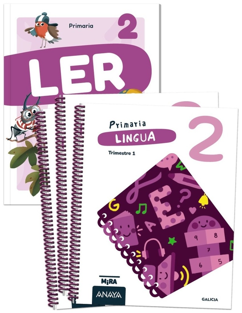 Lingua 2. + Lingua 2. Ler. Cousas nosas