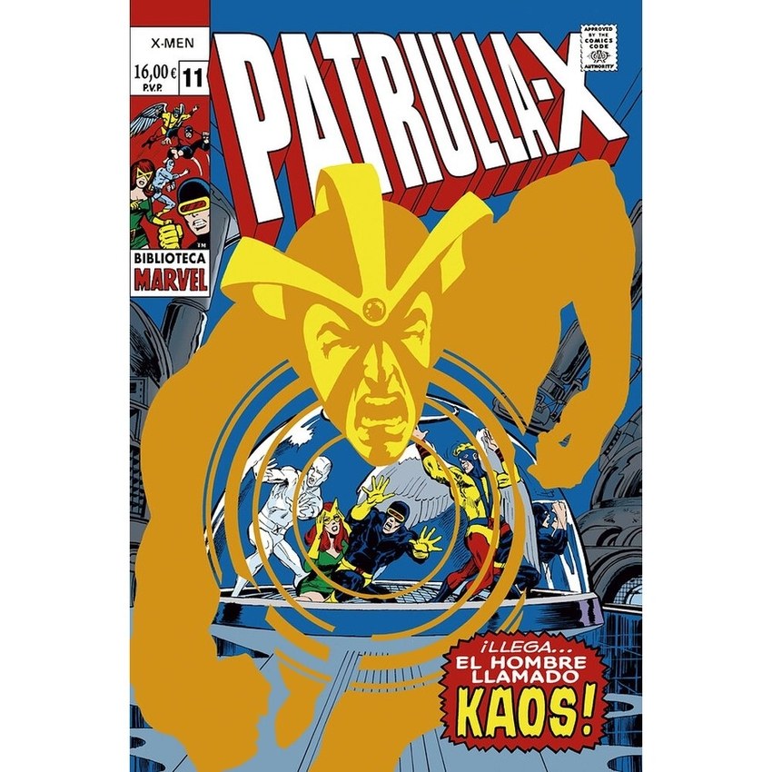 LA PATRULLA X 11.- BIBLIOTECA MARVEL