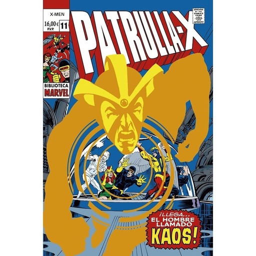 LA PATRULLA X 11.- BIBLIOTECA MARVEL