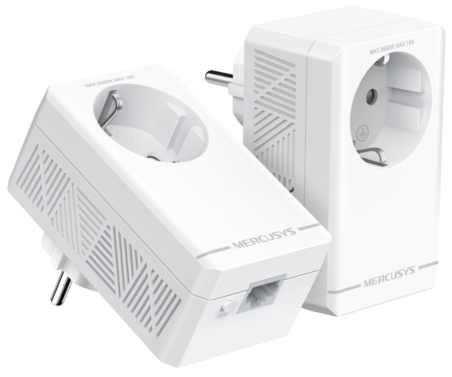 AV1000 1000 Mbit/s Ethernet Blanco 2 pieza(s)