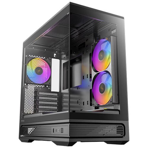 [0-761345-10281-0] C2M ARGB Midi Tower Negro