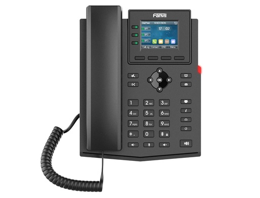 [X303W] X303W teléfono IP Negro 4 líneas LCD Wifi