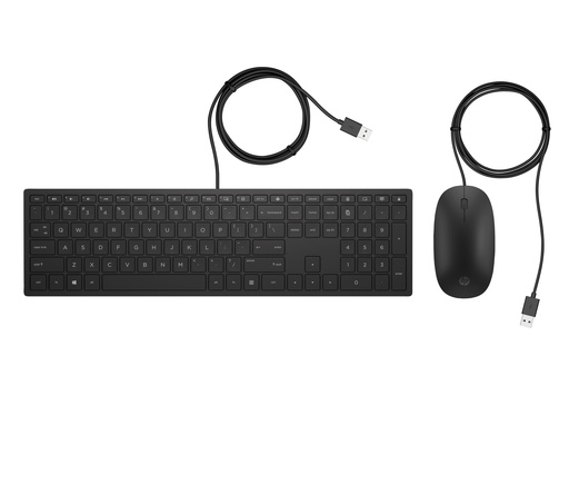 [4CE97AA] Teclado y ratón con cables Pavilion 400