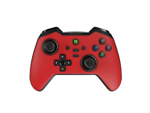 [NJG-2102] Mangan 400 Rojo Bluetooth Gamepad Analógico/Digital Android, MAC, Nintendo Switch, PC, iOS