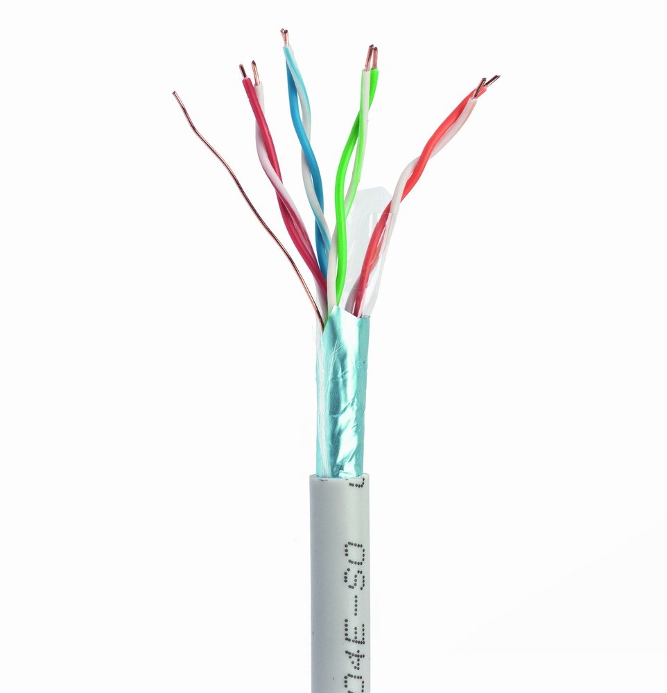 Cat5e, 305m cable de red Gris