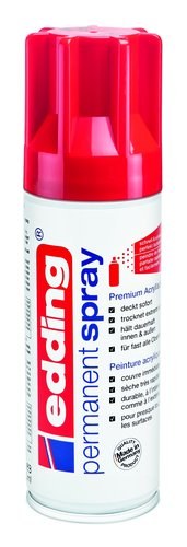 PINTURA ACRIL.EDDING 200 ml ROJO TRAFICO