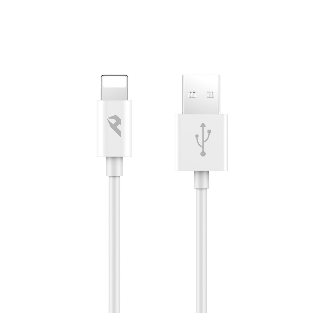 YCB-01-IPW cable de conector Lightning 1 m Blanco