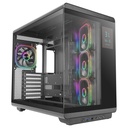 MCREVPRO carcasa de ordenador Midi Tower Negro