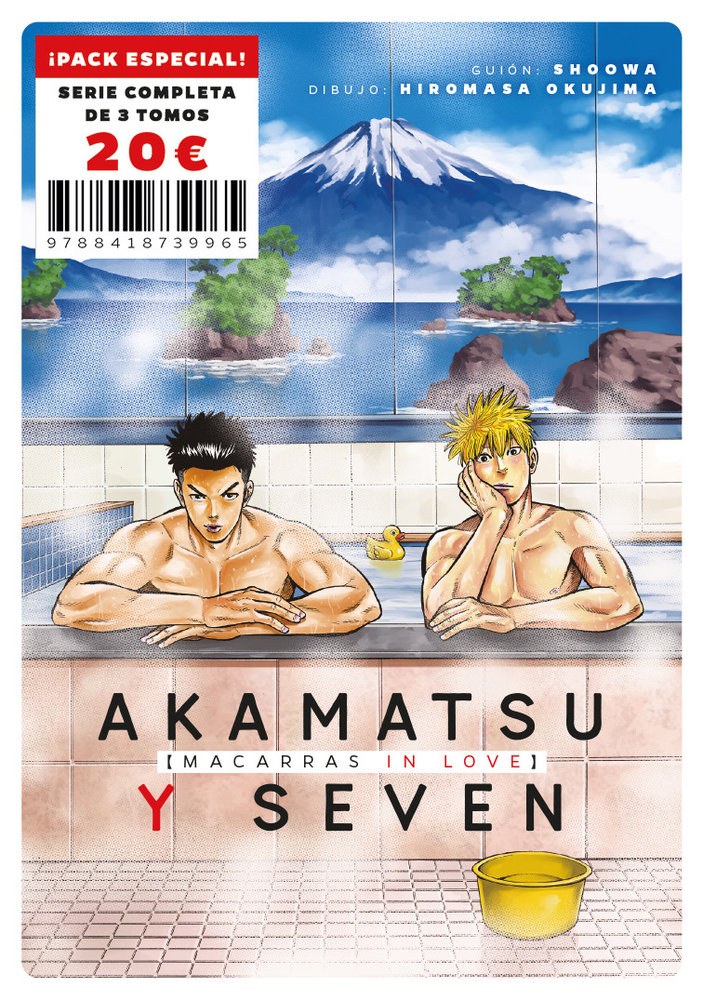 PACK AKAMATSU Y SEVEN, MACARRAS IN LOVE