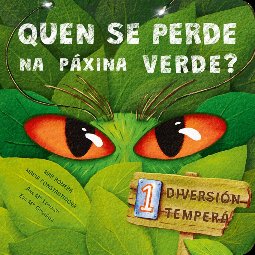 (g)¿Quen se perde na páxina verde?