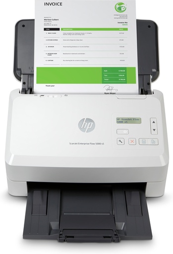 [6FW09A] ScanJet Enterprise Flow 5000 s5 Escáner alimentado con hojas 600 x 600 DPI A4 Blanco
