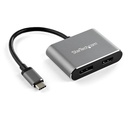 Adaptador de Vídeo Multipuertos USB-C - HDMI o DisplayPort - 4K de 60Hz