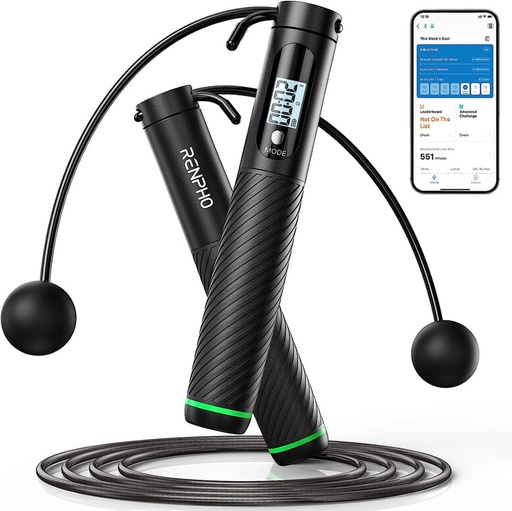 [2233600] Smart Jump Rope Negro 430 g